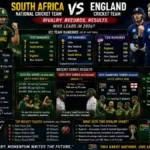 South Africa National Cricket Team Vs England Cricket Team Standings